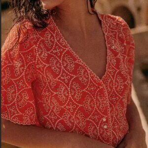 Sezane Antika Blouse in Red